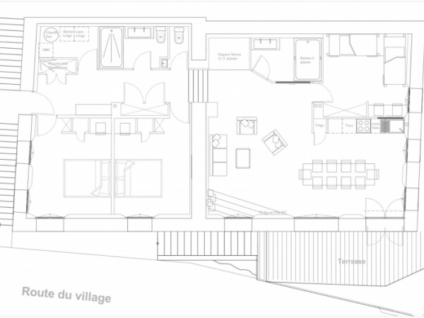 Plan de l'appartement